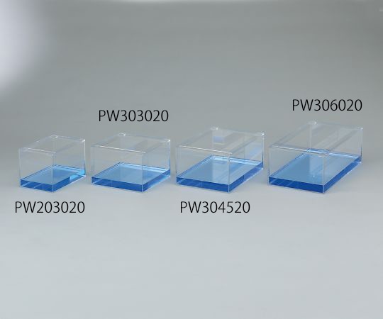 アズワン 観察用アクリル水槽 (ロータイプ) PW306020 1個 (ご注文単位1個) 【直送品】