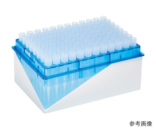WATSON 300L チップ クリア 交換プレート 滅菌 1箱 (96本×10プレート入) 122-505CS 1箱 (ご注文単位1箱) 【直送品】