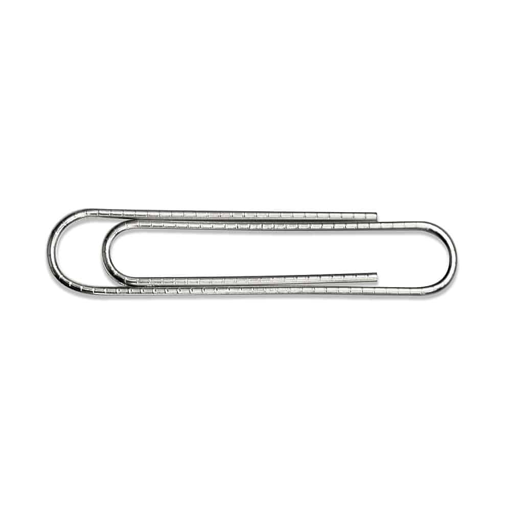 プラス ゼムクリップ 超特大 NO.00 100個CP-301 1パック (ご注文単位1パック) 【直送品】