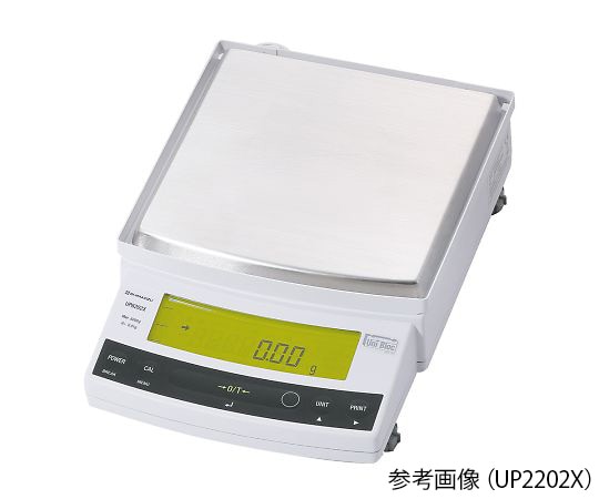 島津製作所 上皿天びん UP-X・校正分銅内蔵タイプ 6200g 最小表示:0.01gUP6202X 1個 (ご注文単位1個) 【直送品】