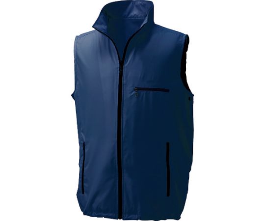 空調服 空調ベスト ウエアのみ ネイビー 4LKU91830C03S6 1着 (ご注文単位1着) 【直送品】