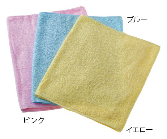 カンダ カラータオル (総パイル) 200匁 イエロー 12枚入 1袋 (ご注文単位1袋) 【直送品】