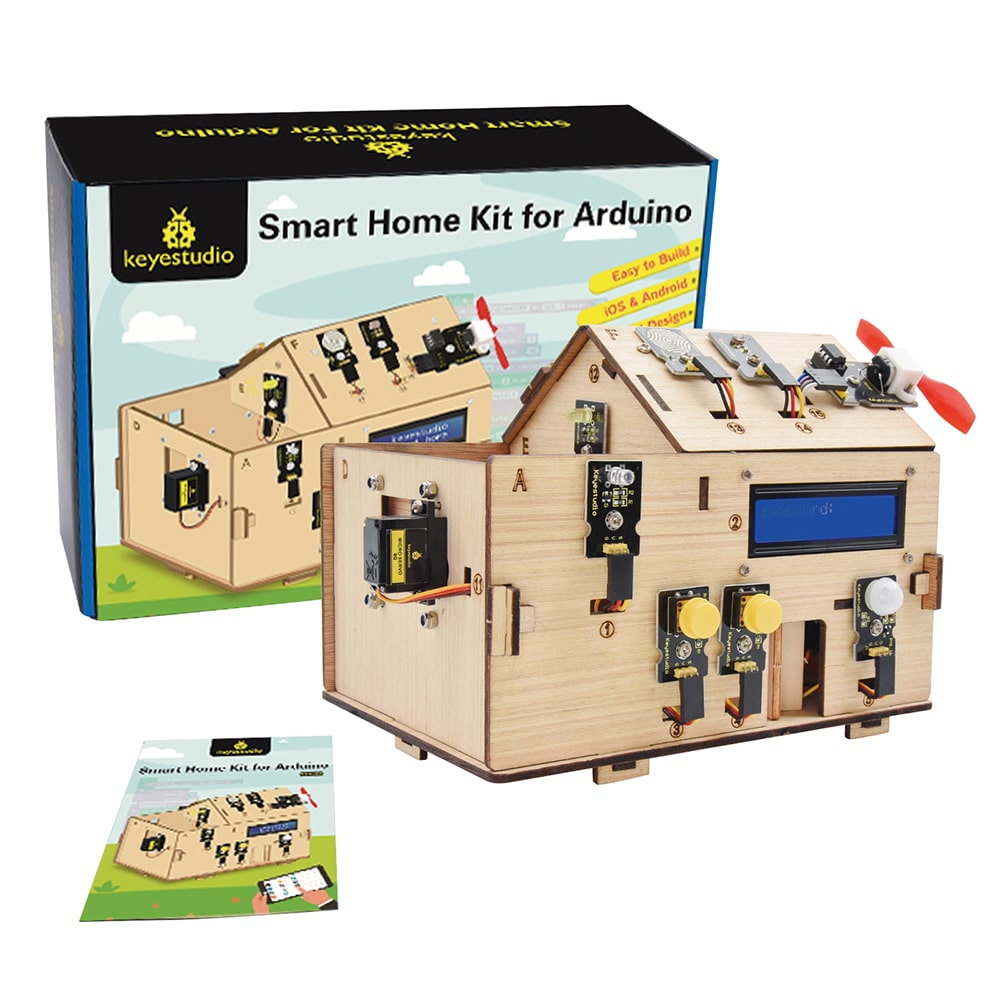 Keyestudio スマートホームキット (Arduino用) KS0085 1個 (ご注文単位1個) 【直送品】