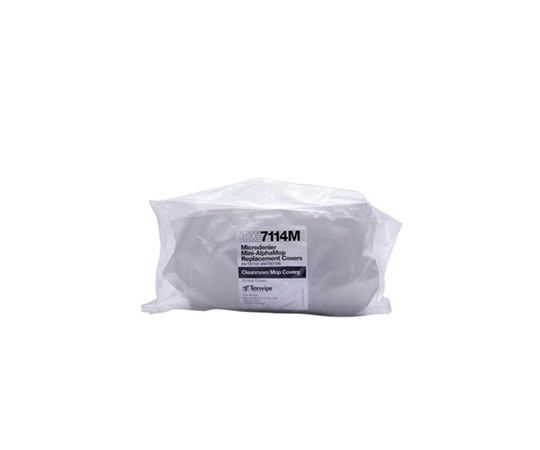 テックスワイプ (Texwipe) アイソレーターモップ交換用マイクロファイバー製カバー 1ケース (25枚×6袋入) TX7114M 1ケース (ご注文単位1ケース) 【直送品】