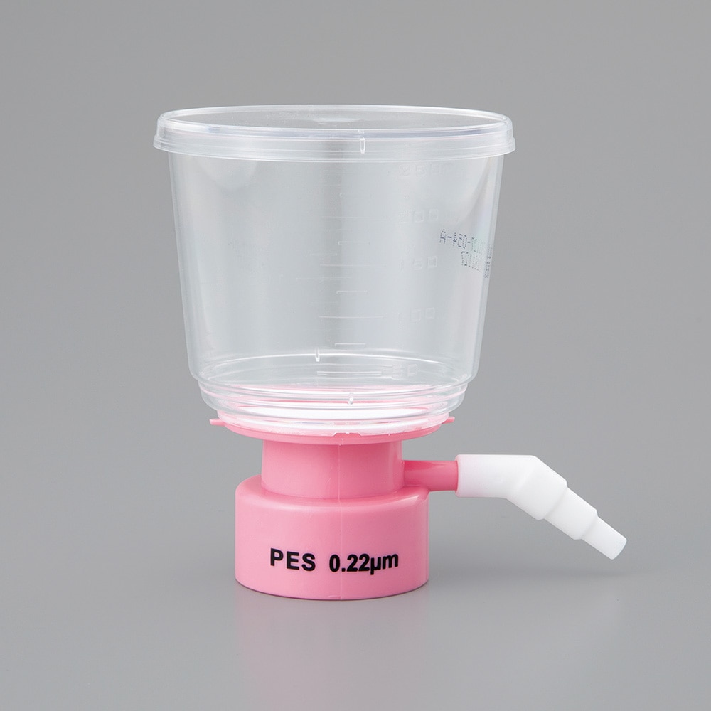 アズワン ビオラモボトルトップフィルター (PES・0.45μm) 150mL γ線滅菌済 24個入VBTPS45-150 1箱 (ご注文単位1箱) 【直送品】