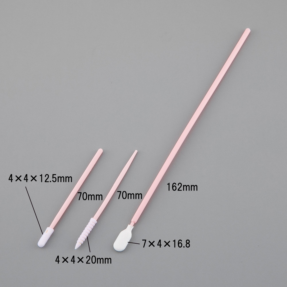Berkshire クリーンルームスワブ 4×4×12.5mm 70mm 1袋 (100本入) LT070RESD20P 1袋 (ご注文単位1袋) 【直送品】