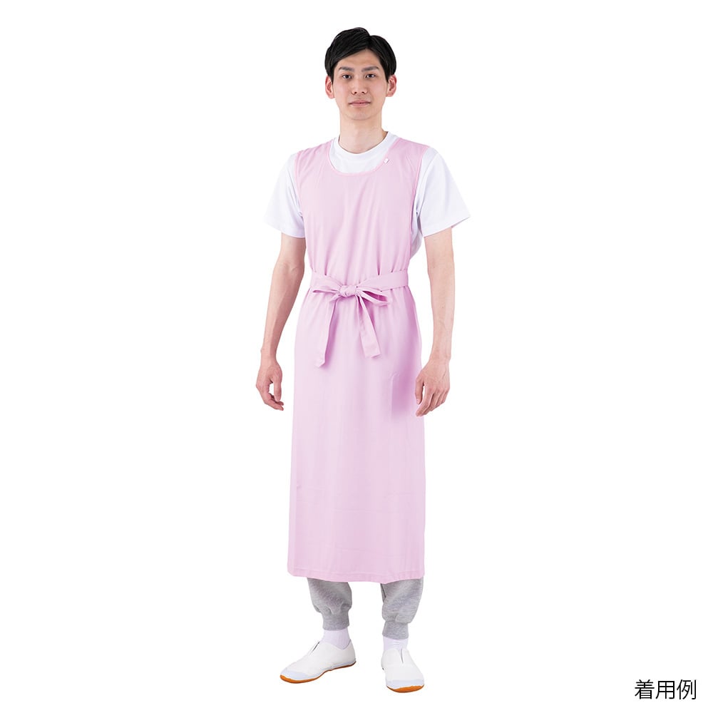 WHISEL (自重堂) 入浴介助エプロン ピンク FWH90044 1枚 (ご注文単位1枚) 【直送品】