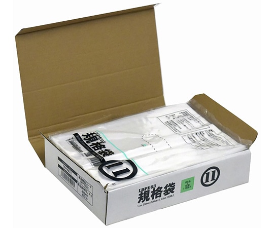 紺屋商事 小箱売:PE規格ポリ袋 03透明 11号 100枚×10冊入 00723011 1箱(ご注文単位1箱)【直送品】