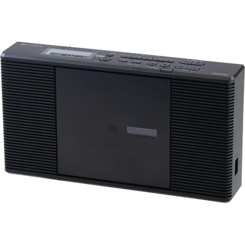 東芝 CDラジオ ブラック TY-C261(K) 1台(ご注文単位1台)【直送品】