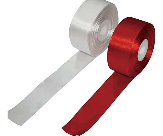 銀鳥産業 テープカット用リボン 紅白 10m 1パック(2個入) 459-001 1パック(ご注文単位1パック)【直送品】