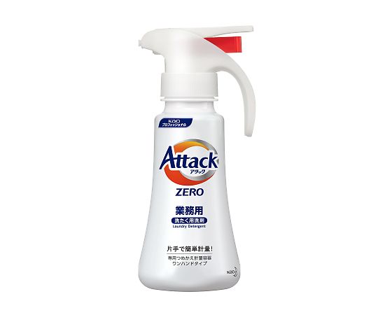 花王プロフェッショナルサービス アタックZERO業務用専用つめかえ計量容器ワンハンドタイプ 1ケース（6本入）  1ケース（ご注文単位1ケース）【直送品】