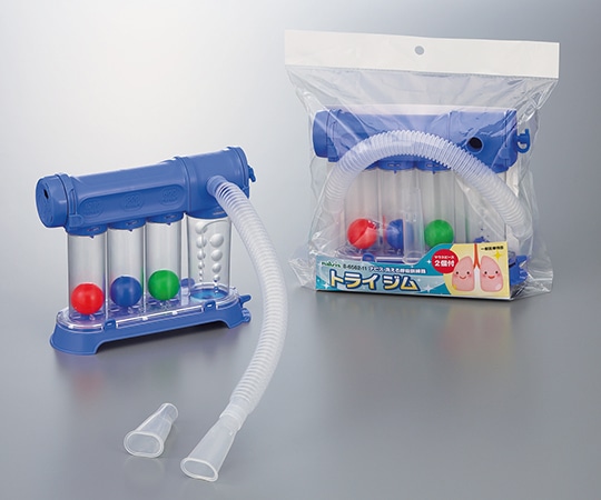 ナビス（アズワン） ナビス 洗える呼吸訓練器 トライジム 得々パック 24個入 KM-802 1箱（ご注文単位1箱）【直送品】