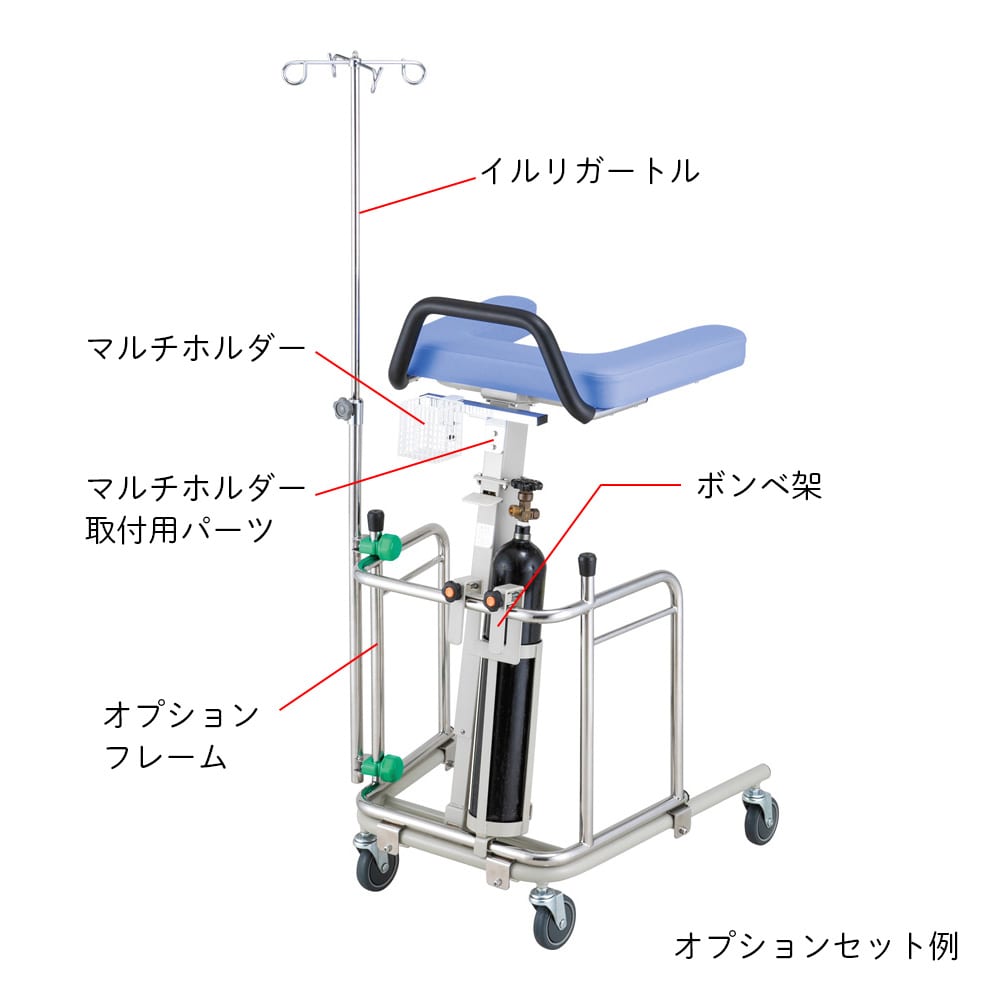 ナビス（アズワン） 歩行補助器（トール・ICUタイプ）用イルリガートル  1個（ご注文単位1個）【直送品】