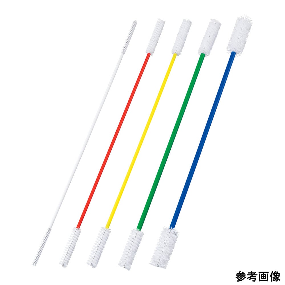 アズワン 両端ブラシ (緑) 太 350mm 3本入 40-35015 1袋(ご注文単位1袋)【直送品】