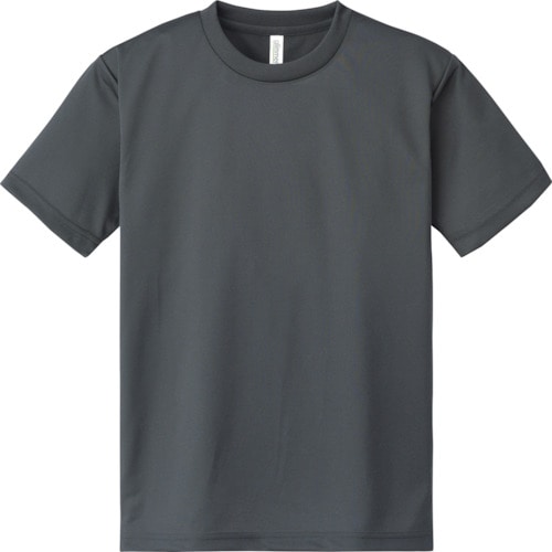 トラスコ中山 glimmer ドライTシャツー00300-ACT-ダークグレー-S(ご注文単位1枚)【直送品】