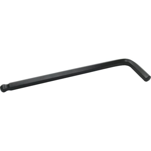 トラスコ中山 エイト 六角棒スパナ ボールポイント セミロング 単品 対辺寸法1/4インチ(ご注文単位1本)【直送品】