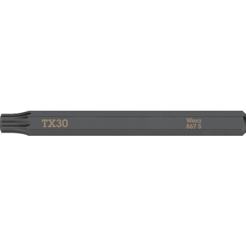 トラスコ中山 Wera 貫通専用差替ビット トルクス30(ご注文単位1本)【直送品】