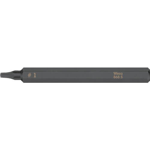 トラスコ中山 Wera 貫通専用差替ビット SQ1(ご注文単位1本)【直送品】