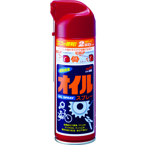 トラスコ中山 ソフト99 ニューオイルスプレー(ご注文単位1本)【直送品】