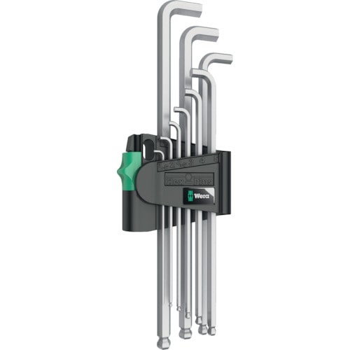 トラスコ中山 Wera 950PKLS/9SMSB ヘックスキーセット(ブリスター)(ご注文単位1セット)【直送品】