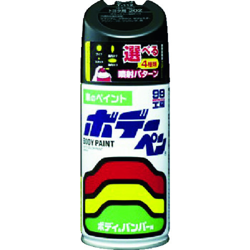 トラスコ中山 ソフト99 ボデーペン(ソリッド) T-112 黒(ご注文単位1本)【直送品】