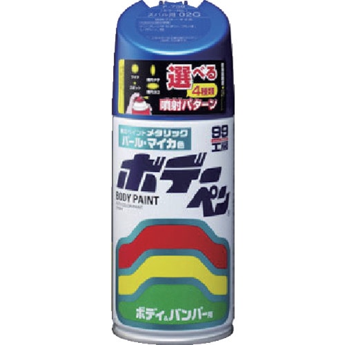 トラスコ中山 ソフト99 ボデーペン(メタリック・マイカ) T-171 青(ご注文単位1本)【直送品】