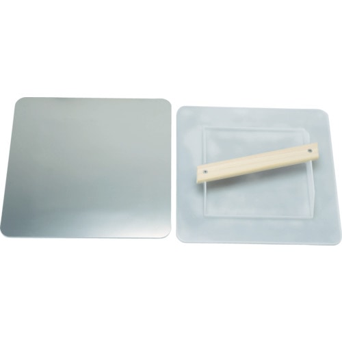トラスコ中山 INOUE ステンレスパテ板 L 縦295×横295×厚さ45mm(ご注文単位1個)【直送品】