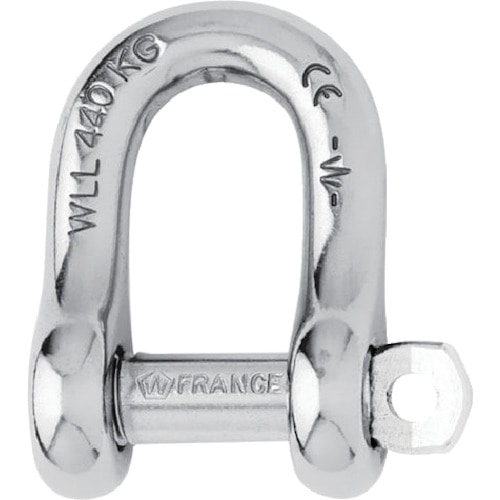 トラスコ中山 Wichard キャプティブピンDシャックル 8mm(ご注文単位1個)【直送品】