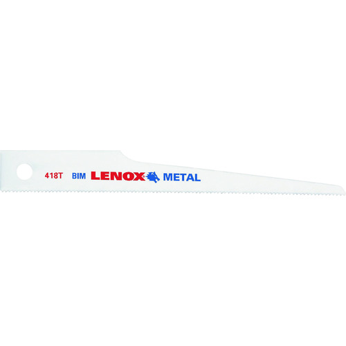 トラスコ中山 LENOX エアーソーブレード 418T 102mm×18山 (5枚入り)(ご注文単位1パック)【直送品】