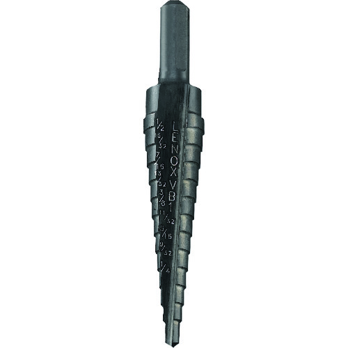 トラスコ中山 LENOX バリビット 段付きドリル 3mm-12.5mm(ご注文単位1本)【直送品】
