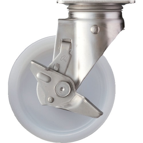 トラスコ中山 ハンマー SUS サイドSP付 ナイロンB車150mm(ご注文単位1個)【直送品】