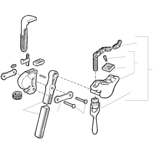 トラスコ中山 RIDGID E-1026 スクリュー F/S-2(ご注文単位1パック)【直送品】