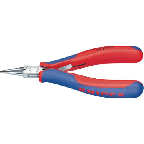 トラスコ中山 KNIPEX 精密用プライヤー 丸 115mm 446-7825(ご注文単位1個)【直送品】