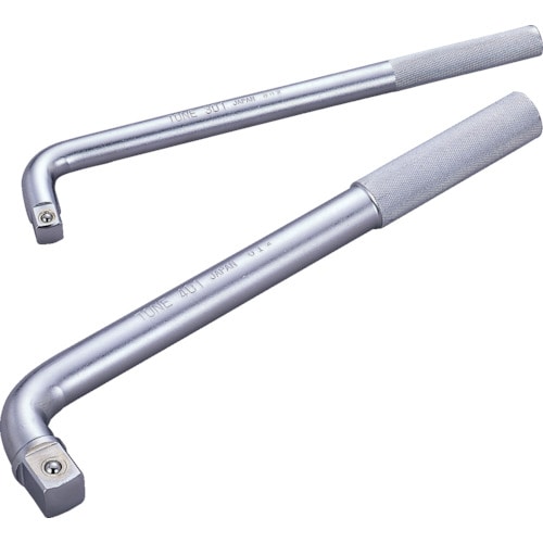 トラスコ中山 TONE オフセットハンドル 差込角19.0mm 全長312.5mm(ご注文単位1個)【直送品】