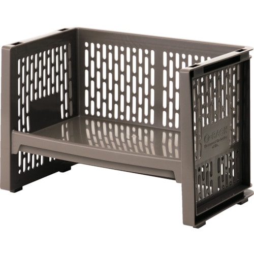 トラスコ中山 SANKO pla 428189 Eラック S BR ブラウン (ご注文単位1個)【直送品】