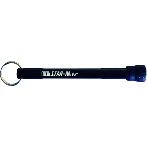 トラスコ中山 スターエム ドリルホルダー BLACK 全長130mm シャンク径6.35mm(ご注文単位1本)【直送品】
