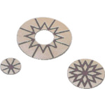 トラスコ中山 ナカニシ レジン ダイヤディスク (3枚入) #800(ご注文単位1パック)【直送品】
