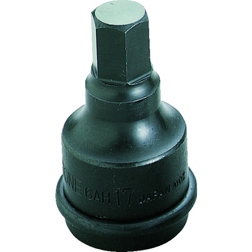 トラスコ中山 TONE インパクト用ヘキサゴンソケット 対辺寸法17mm 差込角19.0mm(ご注文単位1個)【直送品】