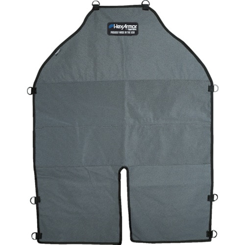 トラスコ中山 HEX ARMOR 耐切創エプロン プロテクティブ エプロン AP361(ご注文単位1枚)【直送品】