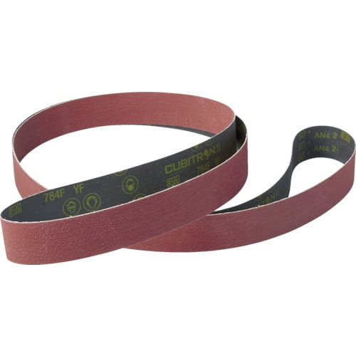 トラスコ中山 3M レジンボンドクロスベルト 784F 120+ 20X520mm(ご注文単位20本)【直送品】