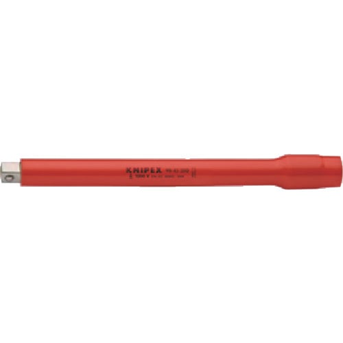 トラスコ中山 KNIPEX 200mm 絶縁エキステンションバー 1/2(ご注文単位1個)【直送品】