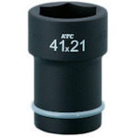 トラスコ中山 KTC 25.4sq.インパクトレンチ用ホイールナットコンビソケット41X19(ご注文単位1個)【直送品】