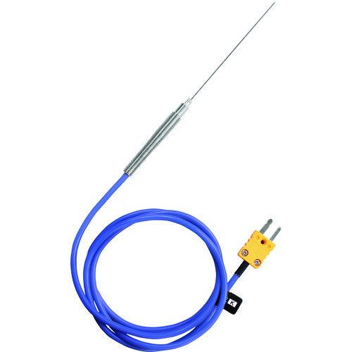 トラスコ中山 A&D 中心温度計 Kタイプ針状熱電対温度プローブ 100mm AD-1220-100(ご注文単位1個)【直送品】