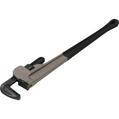 トラスコ中山 TONE パイプレンチ(アルミ製) 全長774mm 口開き140mm(ご注文単位1個)【直送品】