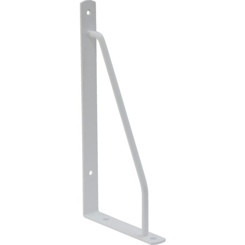 トラスコ中山 TRUSCO カラーアーム棚受 300mm 白色(ご注文単位1本)【直送品】