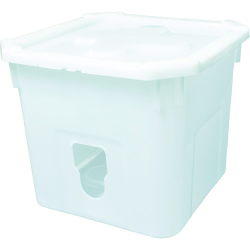 トラスコ中山 積水 ロンテナー用樹脂ケース RIC-20-2(側面穴)(ご注文単位1個)【直送品】