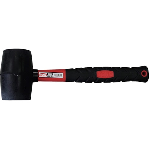 トラスコ中山 TONE ゴムハンマー 1.0ポンド 全長300mm(ご注文単位1本)【直送品】