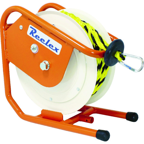 トラスコ中山 Reelex バリアリール ロープタイプ 外径12.0mm×10m(ご注文単位1台)【直送品】
