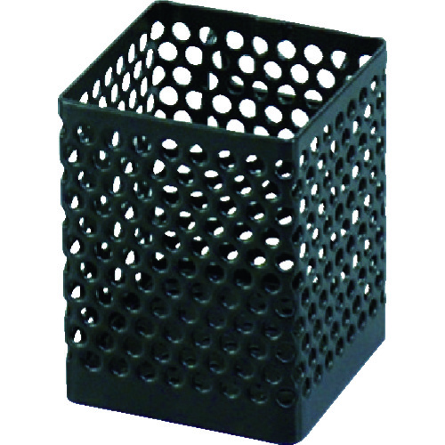 トラスコ中山 光 メッシュパネル用パーツ 小物入れ 小 黒 80×61×75 820-0681(ご注文単位1個)【直送品】