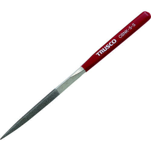 トラスコ中山 TRUSCO CBNヤスリ 鉄工用 5本組 三角(ご注文単位1本)【直送品】